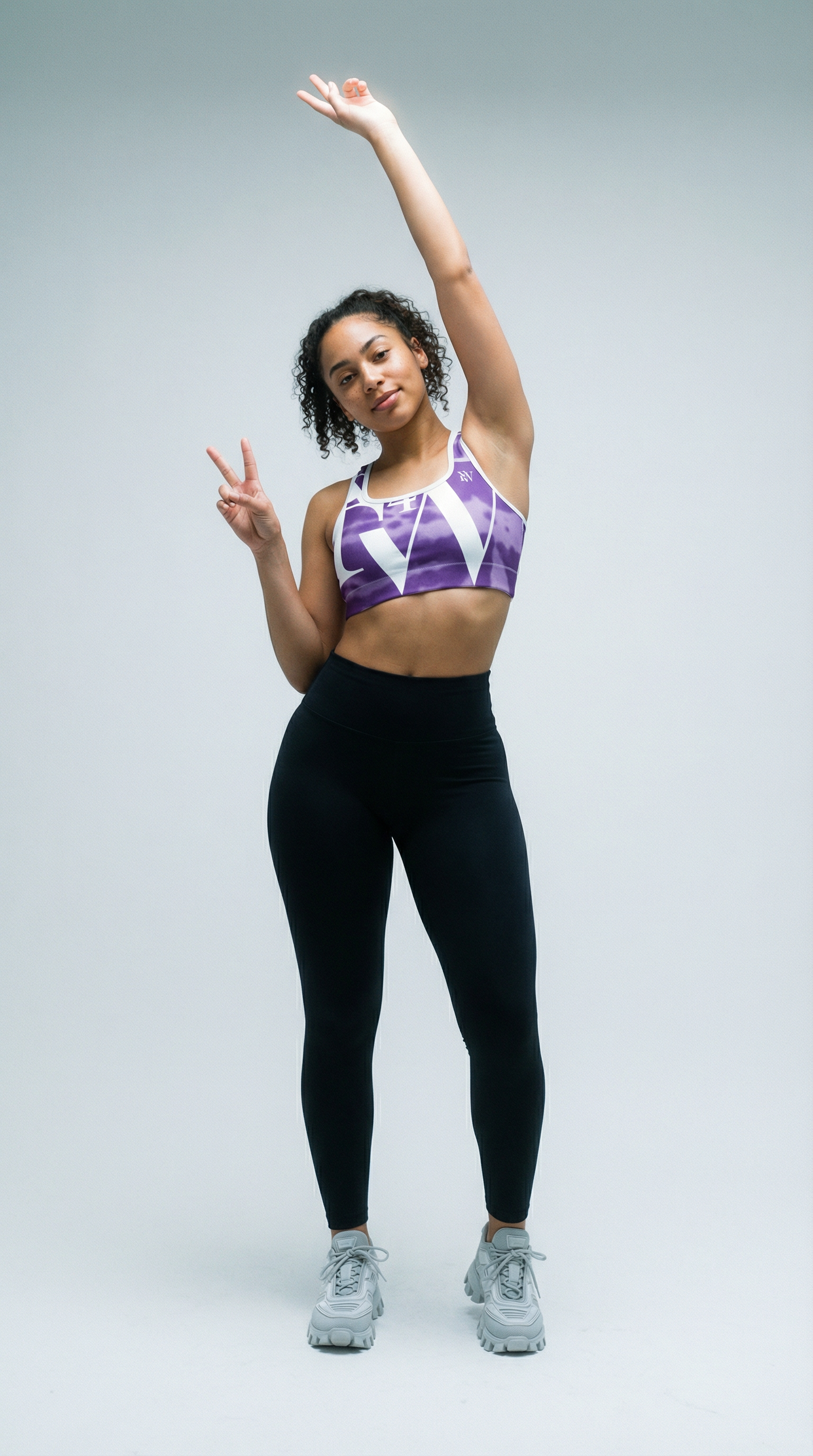 Indigo Bloom Sports bra