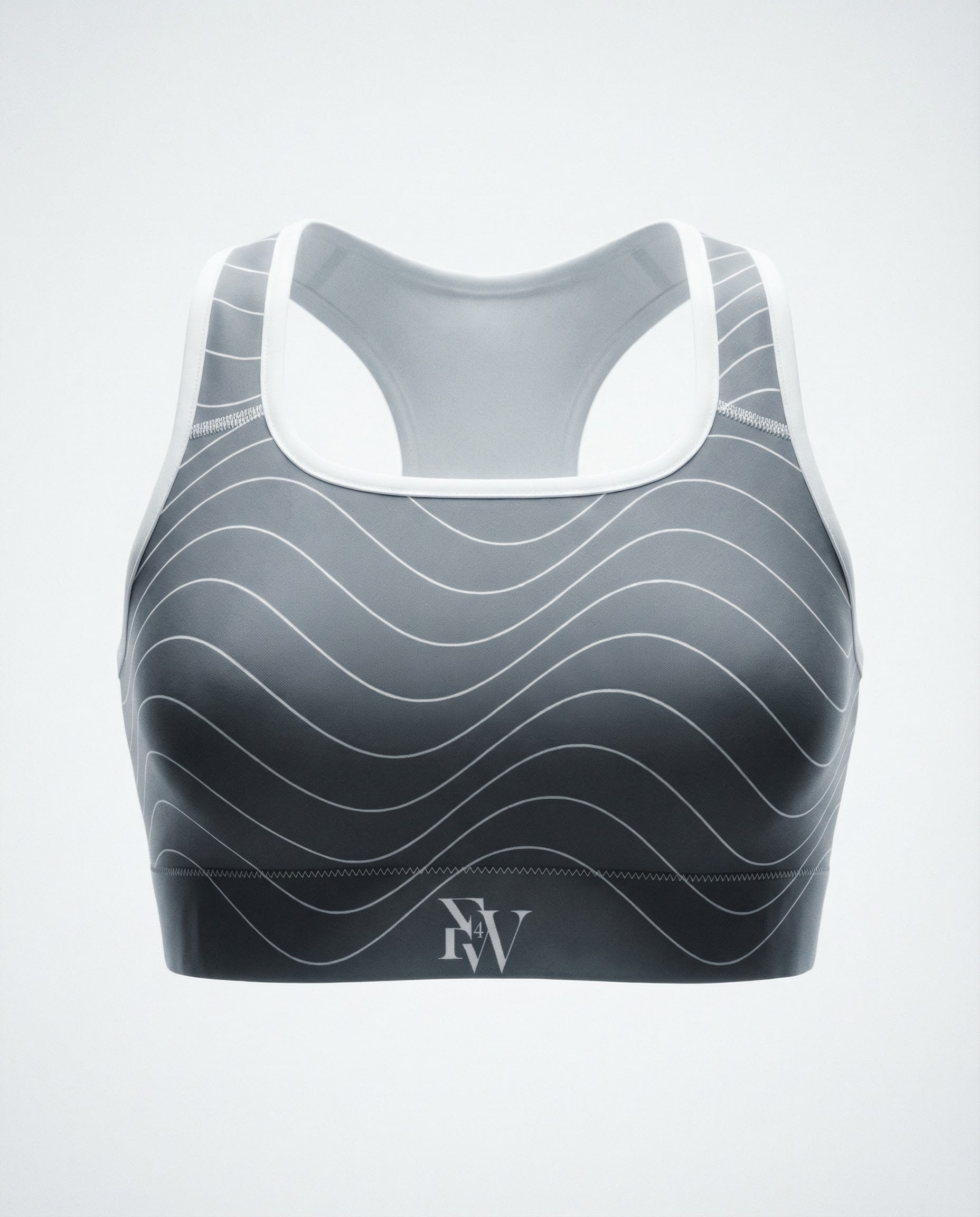 Cloud Grey Sports Bra