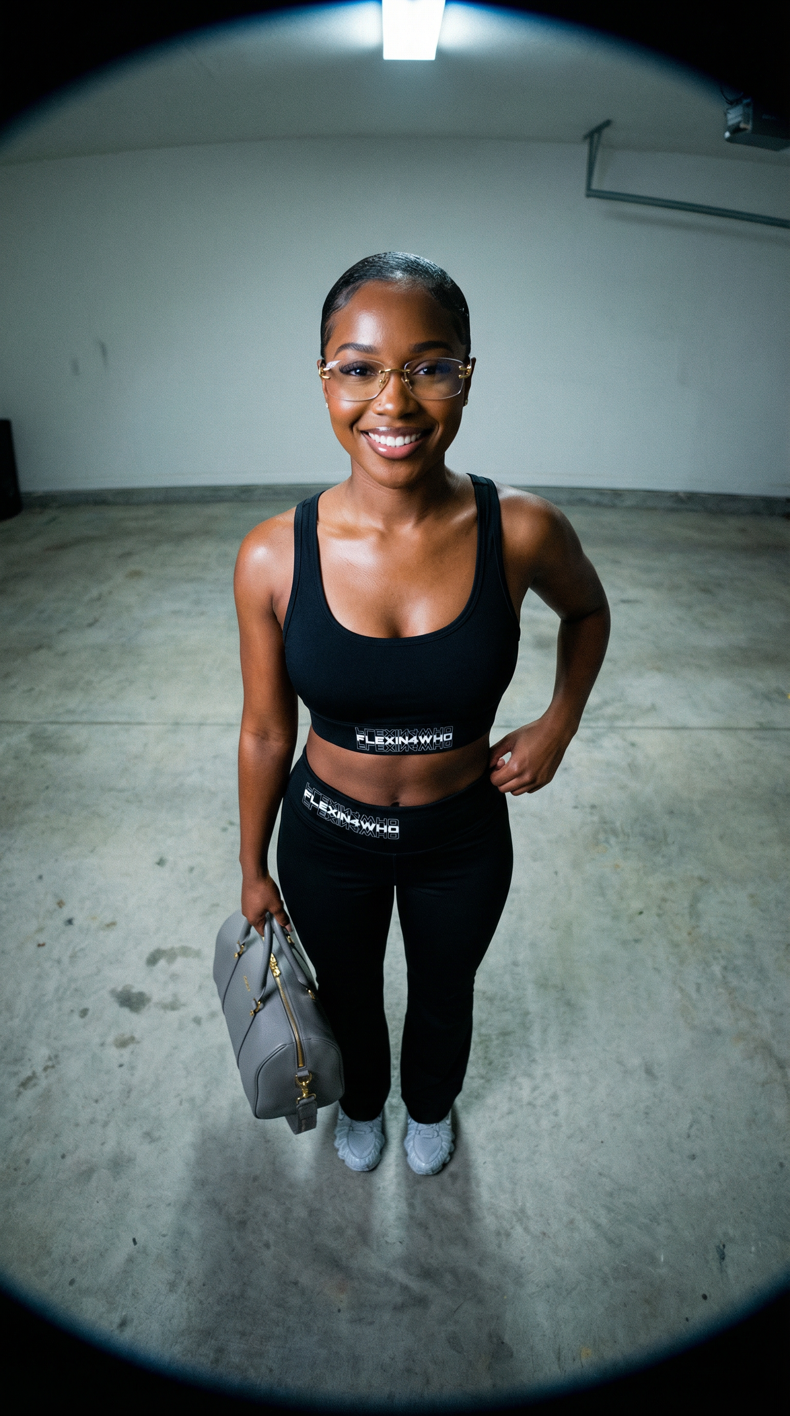 Black Out Sports Bra