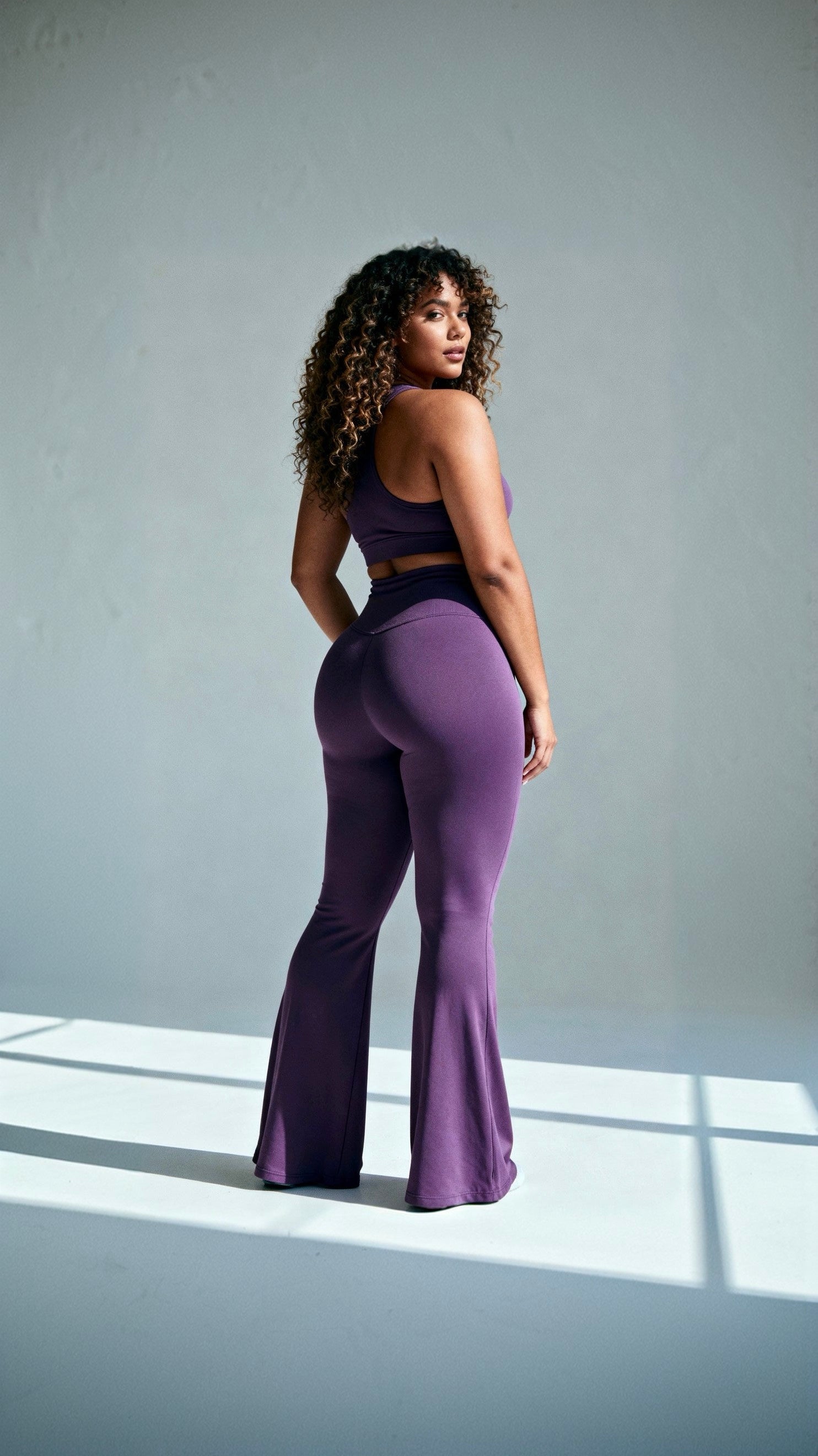 Azure Flare leggings