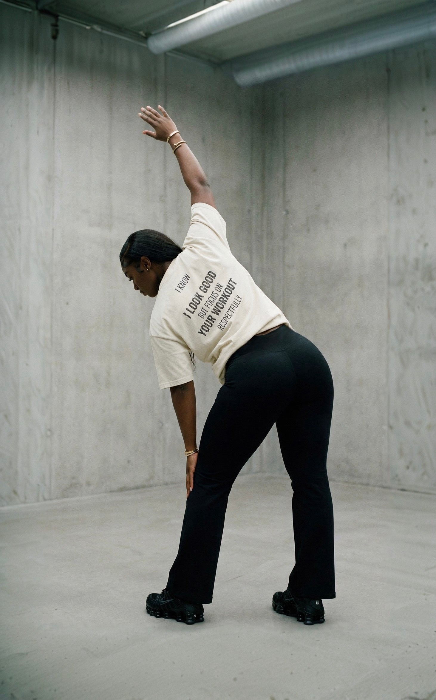 Oversized Bone Shirt