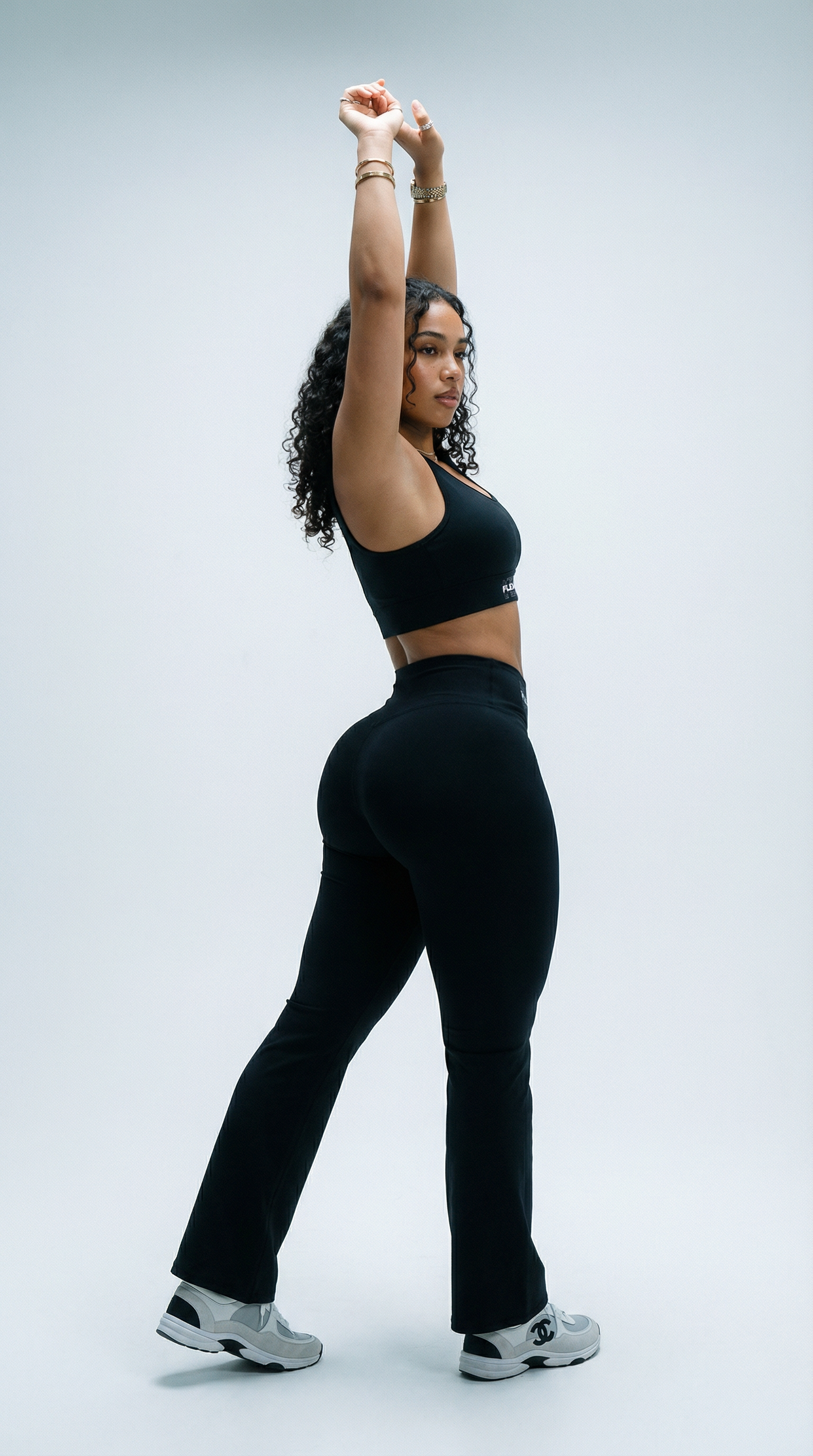 Black Flare leggings